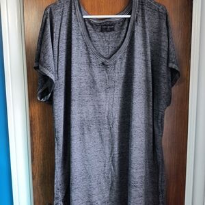 Lane Bryant Gray Top